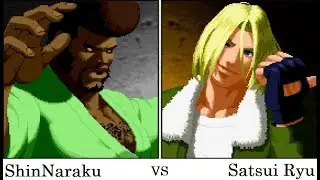 Garou - Mark Of The Wolves - Terry(Satsui Ryu) Vs. Butt(ShinNaraku)
