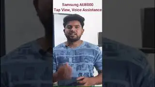 Samsung AU8000 Tap View Multiple Voice Assistant