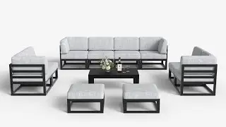 Build Your Own - LayinSun Outdoor Sectional