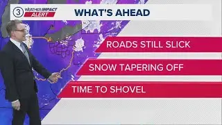 Northeast Ohio Weather Impact: Snow continues into Thursday evening