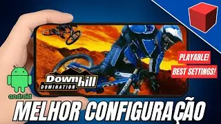 Downhill Domination | Melhor configuração para celular fraco (NetherSX2 v2.0) • 2025 🔥