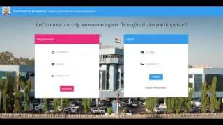 Participatory Budgeting Web Application Demo