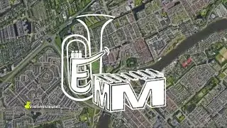 Blaasensemble toont Kunstwerken in Capelle (video gemaakt door Max en Günter)