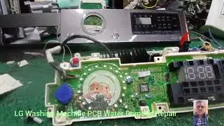 Lg Washing Machine PCB Water Damage Repair | LG Washing Machine PCB Repair 