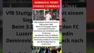 Demirovic feiert starkes Comeback 💪⚽