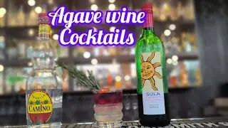 how to make agave wine cocktails