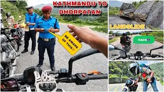 KATHMANDU TO DHORPATAN SOLO RIDE ‼️ BE AWARE OF THIS THINGS BEFORE TRAVELING TO DHORPATAN | PART 1