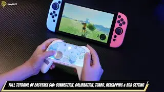 Full Tutorial of EasySMX S10: Connection , Calibration, Turbo, Remapping & RGB Setting