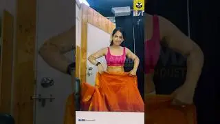 Big Boss Shruti Prakash Saree Wearing Video Viral | Shruti Prakash |Jawan Songs #shrutiprakash #actress