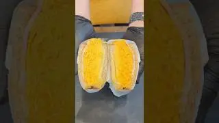 卵5個使った超極厚オムレツサンド🥚#japanesefood