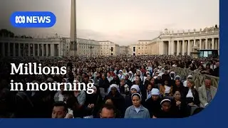 Catholics around the world in mourning for Pope Francis | ABC NEWS