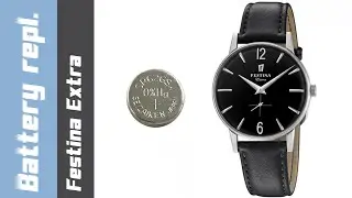 Festina Extra Battery Replacement in 2 Minutes⌚️🕰