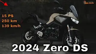 2024 Zero DS: Hightech Elektro-Motorrad – leise, schnell & futuristisch