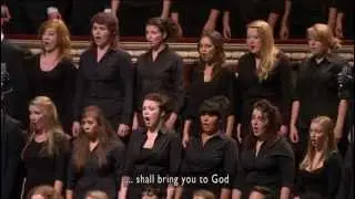 Simon Bolivar (Youth) Orchestra. National Youth Choir.BBC Proms 2011 ending and ovation.