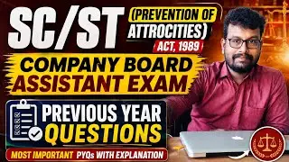 Important Questions SC/ST Atrocities Act 1989  Kerala PSC & UPSC Must-Solve Questions