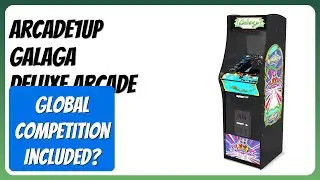REVIEW (2025): Arcade1Up GALAGA Deluxe Arcade. Features.