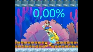 I tried to beat a uncleared super expert water level...