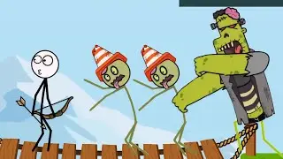 Stick Shot - Weegoon New Game - Gameplay Walkthrough Android - Stickman Vs Zombie - All Levels 74-80