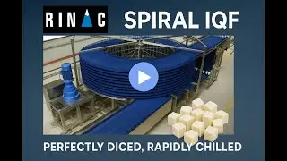 Rinac Spiral IQF | Precision Chilling for Perfectly&nbsp;Diced&nbsp;Paneer