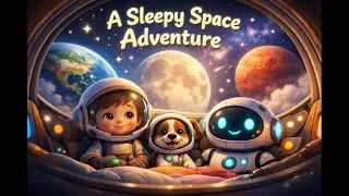 A Sleepy Space Adventure 🌙🚀 | Bedtime Story for Kids | Calm Space Journey to Sleep