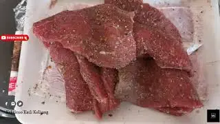 My lazy quick and easy low carb meal| Delicious banting/keto steak!!|SA Youtuber|Kakes_Kloset