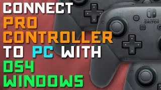 Подключите контроллер Nintendo PRO к ПК с DS4 Windows
