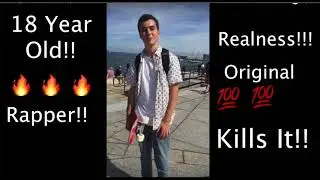 White 18 Yr Old Rapper Kills It!!!