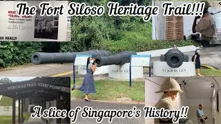 The Fort Siloso Heritage Trail -A piece of Singapore world war 2 History! #Sentosa #Singapore