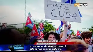 President Trump signed an executive order designating Cuba as a national security threat.