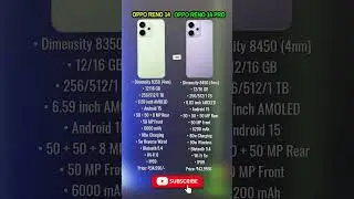 Oppo Reno 14 vs Oppo Reno 14 Pro - Comparison! #opporeno14 #opporeno14pro #oppoaseries