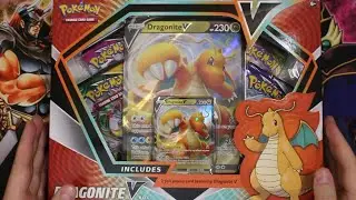 Pok&eacute;mon Trading Card Game - Dragonite V Box Opening