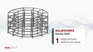 Le novità di SOLIDWORKS 2020: i miglioramenti della modalità sistema struttura