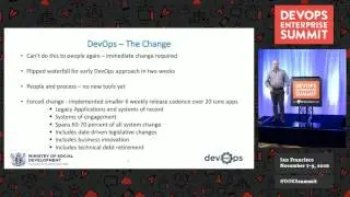 DevOps at New Zealand Ministry of Social Development - David Habershon