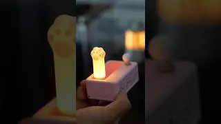 Make a night light in the shape of a cat's paw?#Digitaltechproducts #Nightlight #Cat #Light
