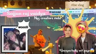 First vlog ma sab sanga vetiyo😍 Npj Creator mela ma ramailo with friends 😍❤️ #sajjanrajvaidya#vlog 