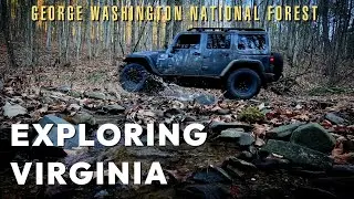 Alone Offroad in the Virginia Appalachian Mountains | George Washington National Forest | FS395