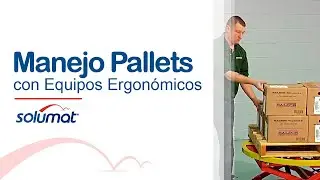 Solumat l Manejo de Pallets Ergonómicos 📦🚶🏽