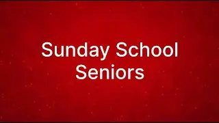 Dance Sunday School Seniors @ Christmas Eve