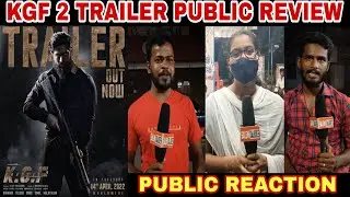 KGF Chapter 2 Trailer Public Reaction | KGF Chapter 2 Vs Beast | KGF 2 VS Beast | Public Review