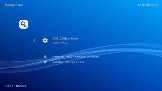 How to delete a core in Retroarch?