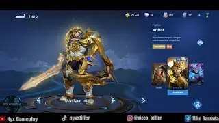 HONOR OF KINGS | 🎮 Arthur - (Fighter) 👕 Skin - Lionheart (Event Exclusive)🎮 Review Skin