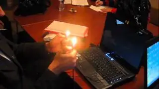 Interactive multitouch whiteboard on IR LEDs (Alexander Ushakov)