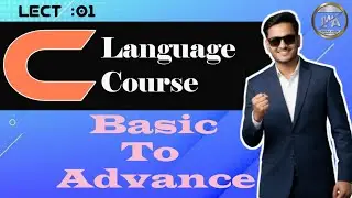C Language | Lecture 01 | Embedded Focused C Language| Free C course| #clanguage #clanguageinhindi 