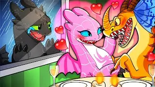 Toothless Fall in Love - Very Sad Story but Happy Ending | Live - Action How To Train Your Dragon