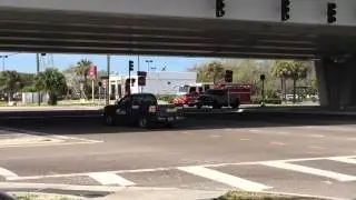 Clearwater Structure Fire Response w/ PD