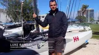 Люк Рэмси рассматривает куртку Crew
