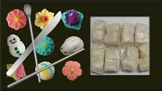 How to make a dough for Wagashi (Konashi)__  Yu-Art Kichijoji