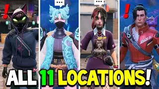 Fortnite ALL 11 Boss NPC's Locations in Fortnite Chapter 6 Season 1!