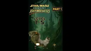 Star Wars Episode I: Jedi Power Battles 🌌 (Full Obi-Wan Playthrough) | Levels 1-5 (Part 1)