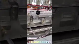 PVC profile extrusion machine